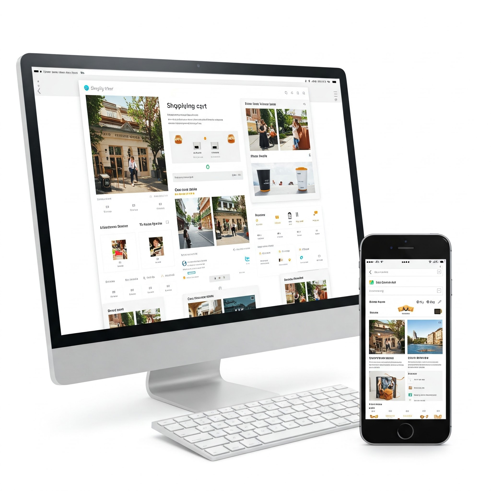A shopify store